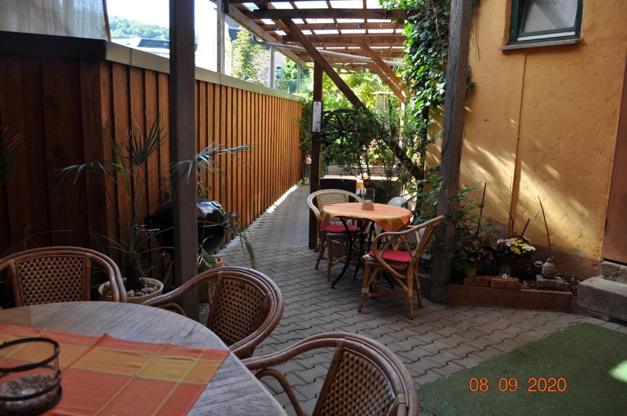Pension Di Pino Aue  Exteriör bild
